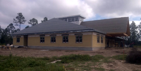 TCC Wakulla Environmental Institute construction progress