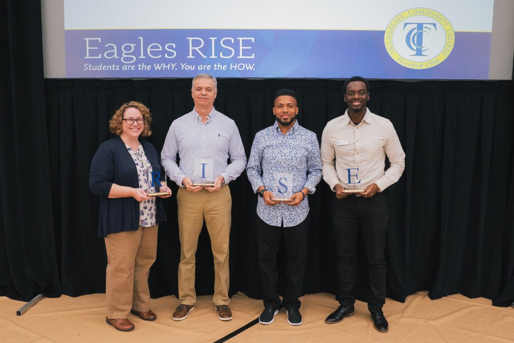 Winners of the TCC Eagles RISE 2018 awards